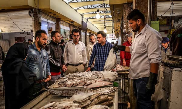 قیمت ماهی و میگو در بازار بوشهر+جدول
